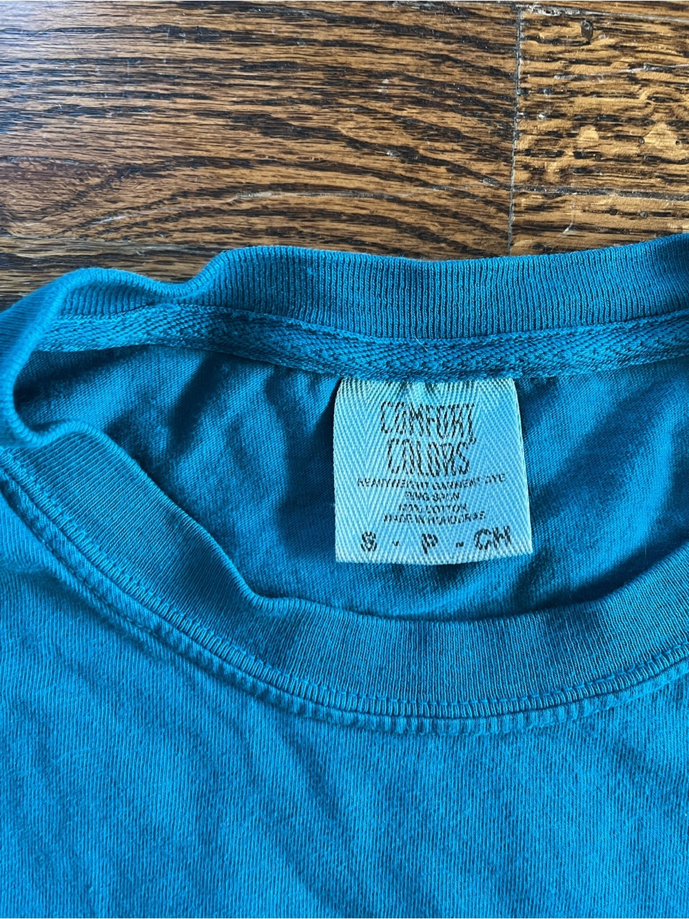 Gamma Phi Beta Custom Jonas Brothers Teal Pocket T-Shirt - Picture 2 of 3